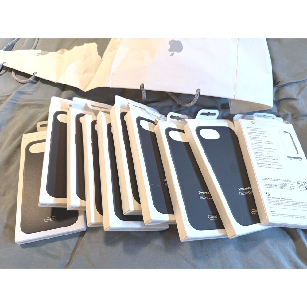 Apple iPhone 17e black New opened case multiple apple phone accessories